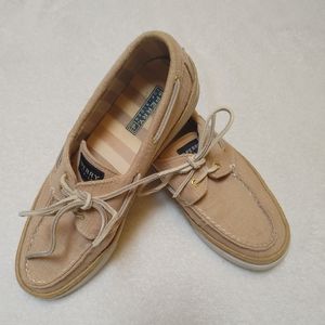 Tan Sperry Top-Siders